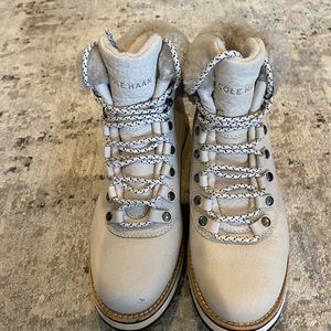 Cole Haan Grand Explorer fur lined shoe!